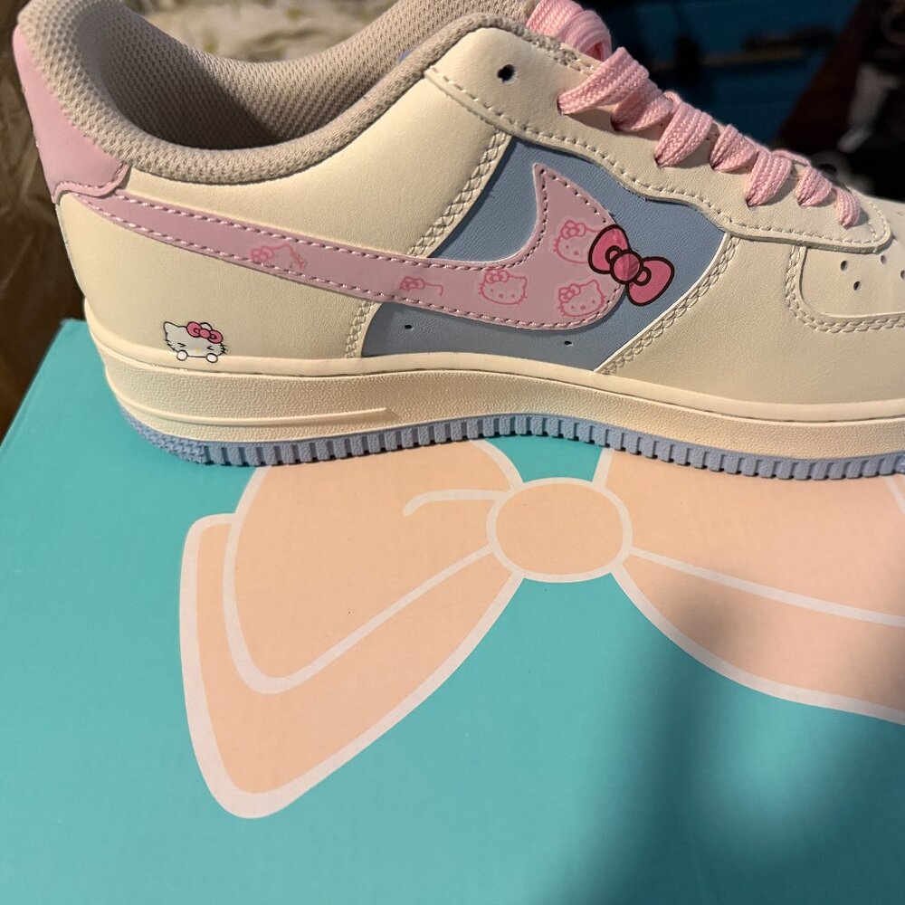 BNWB Custom Hello Kitty  Nike AF1 size 8 Men's 9.5 Women's